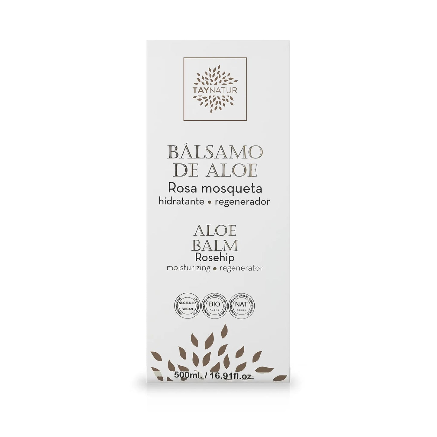 BÁLSAMO DE ALOE Y ROSA MOSQUETA 500ml