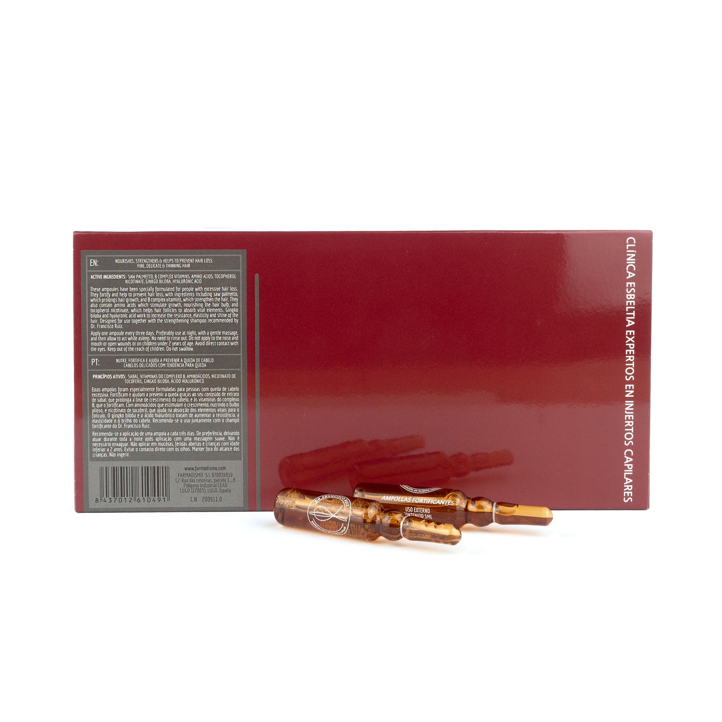 AMPOLLAS FORTIFICANTES 5ml