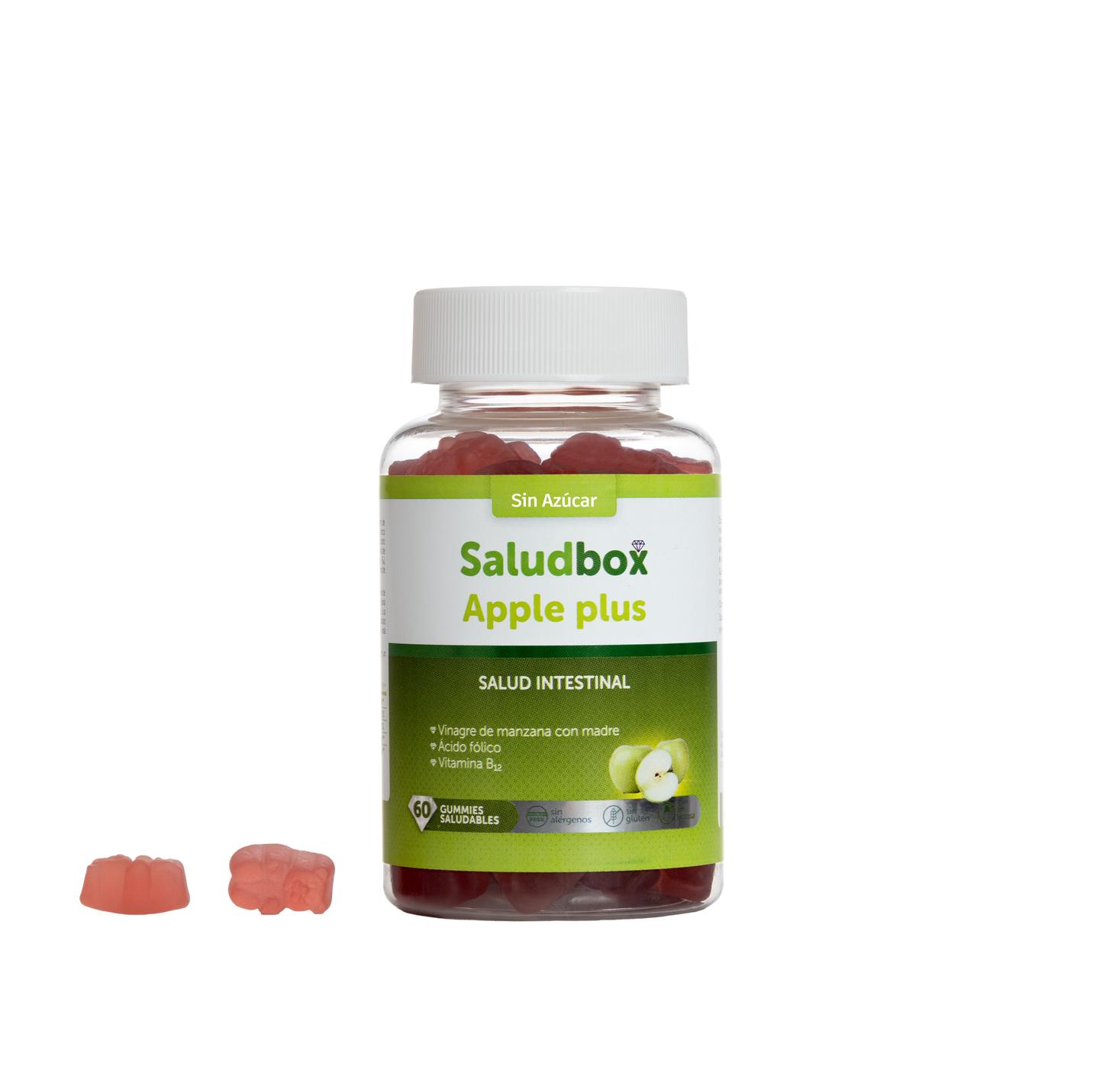 SALUDBOX APPLE PLUS GUMMIES Funcionales 60 UDS