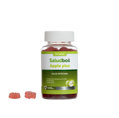SALUDBOX APPLE PLUS GUMMIES Funcionales 60 UDS