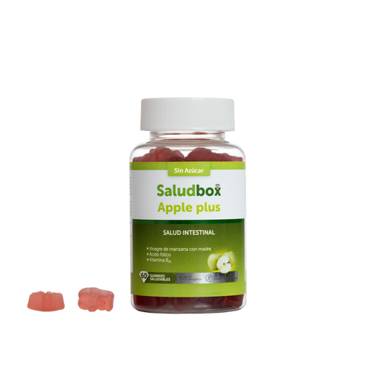 SALUDBOX APPLE PLUS GUMMIES Funcionales 60 UDS