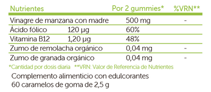 SALUDBOX APPLE PLUS GUMMIES Funcionales 60 UDS
