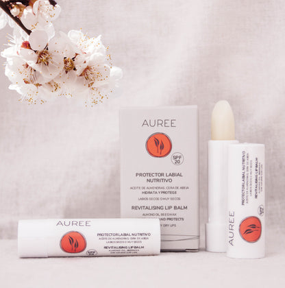 PROTECTOR LABIAL NUTRITIVO SPF20 AUREE 2 unidades