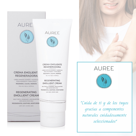 CREMA EMOLIENTE REGENERADORA AUREE 200ml
