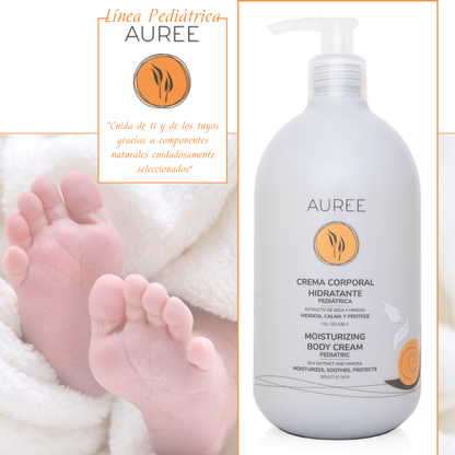 CREMA CORPORAL HIDRATANTE PEDIÁTRICA AUREE 500ml