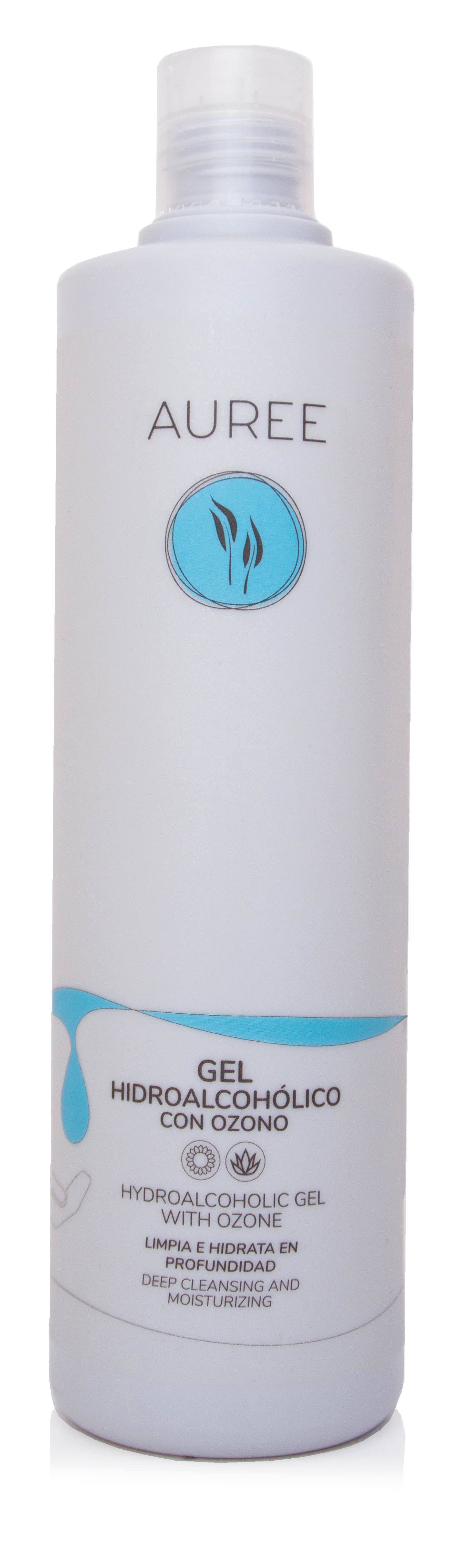 GEL HIDROALCOHÓLICO CON OZONO AUREE 500ml