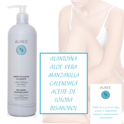 JABÓN DE DUCHA CALMANTE AUREE 500ml