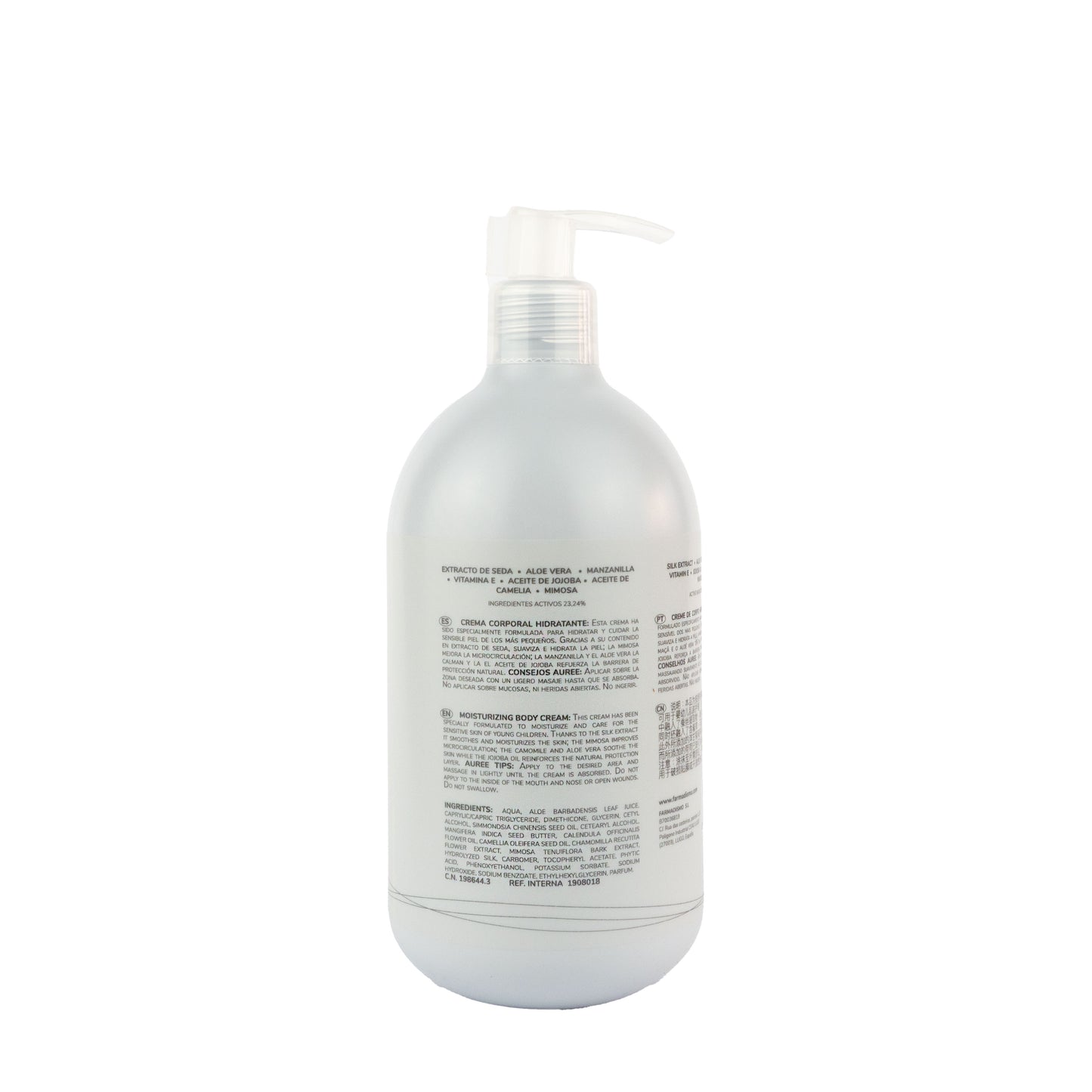 CREMA CORPORAL HIDRATANTE PEDIÁTRICA AUREE 500ml