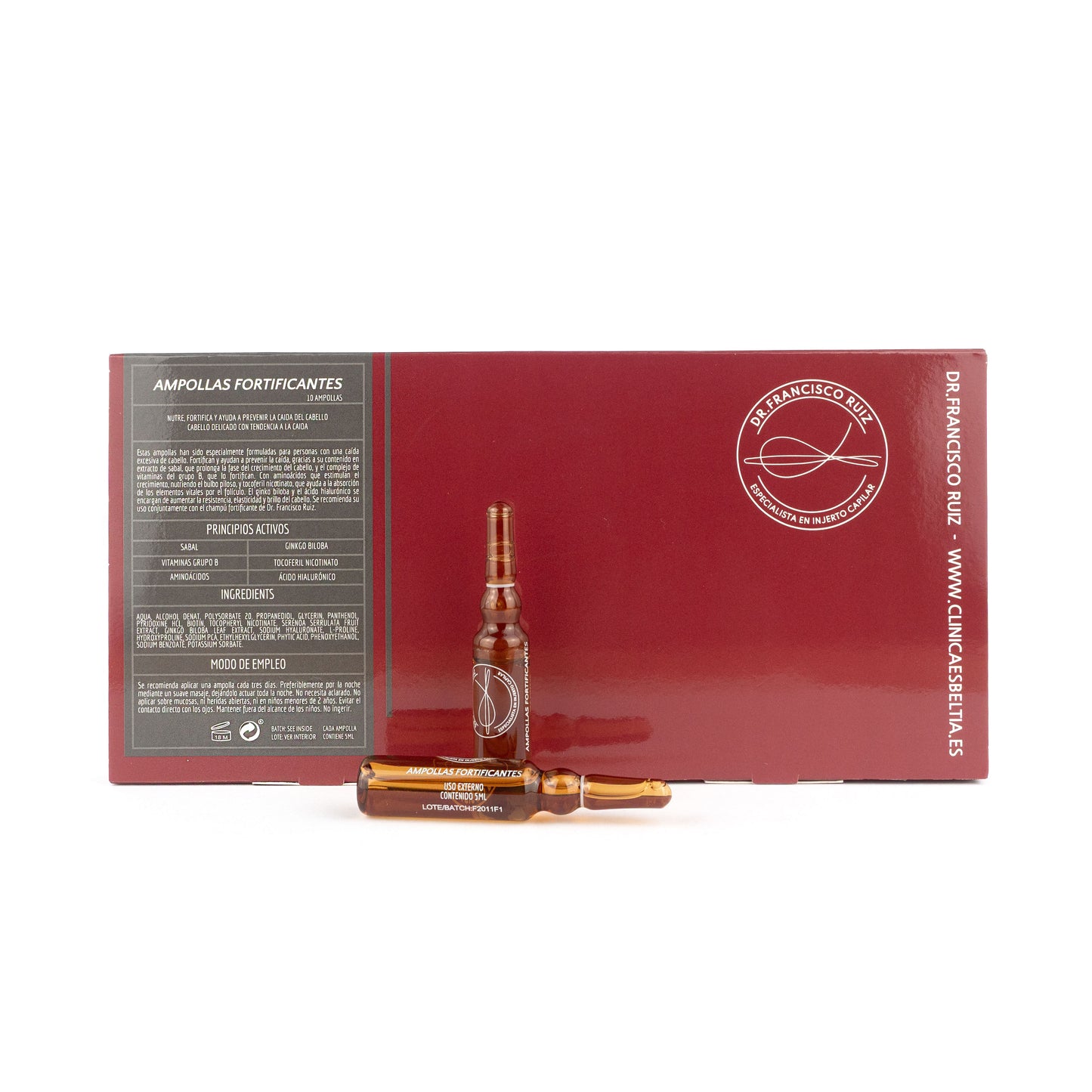 AMPOLLAS FORTIFICANTES 5ml