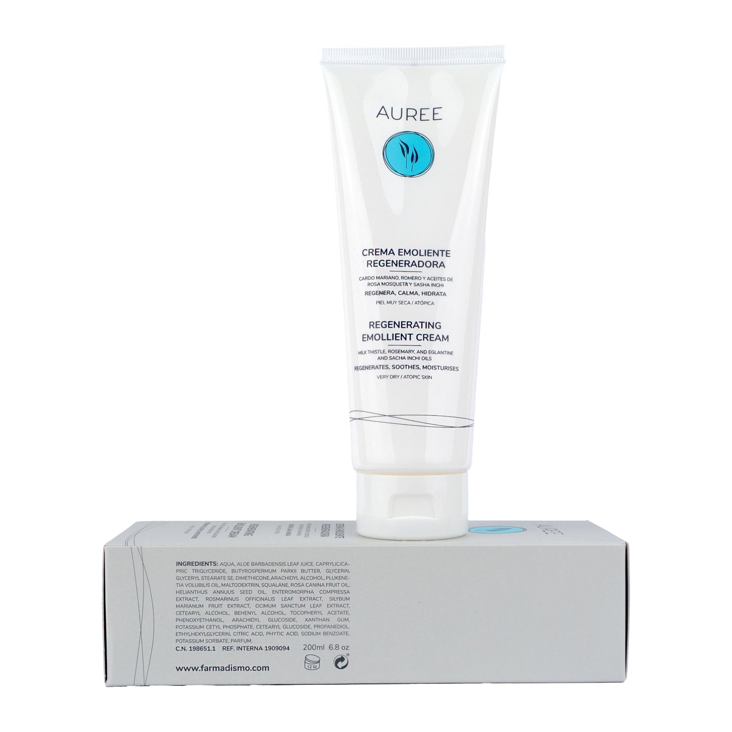 CREMA EMOLIENTE REGENERADORA AUREE 200ml