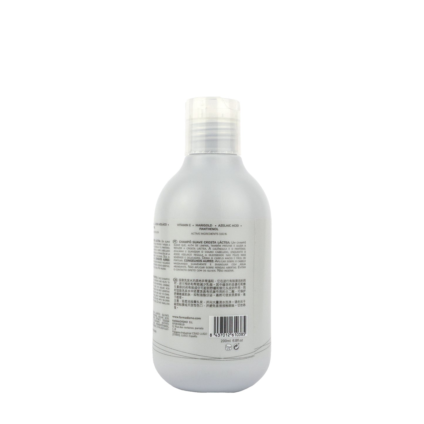 CHAMPÚ SUAVE COSTRA LÁCTEA AUREE 200ml