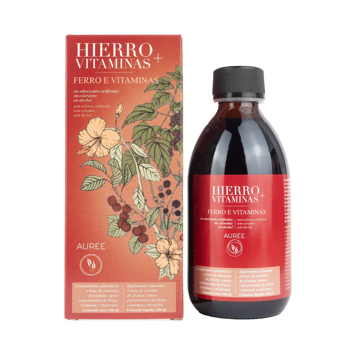 HIERRO + VITAMINAS AUREE JARABE 250ml