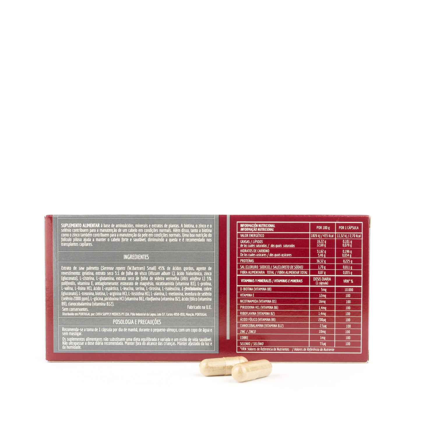 CÁPSULAS FORTIFICANTES CUIDADO INTENSIVO AUREE 30 cápsulas