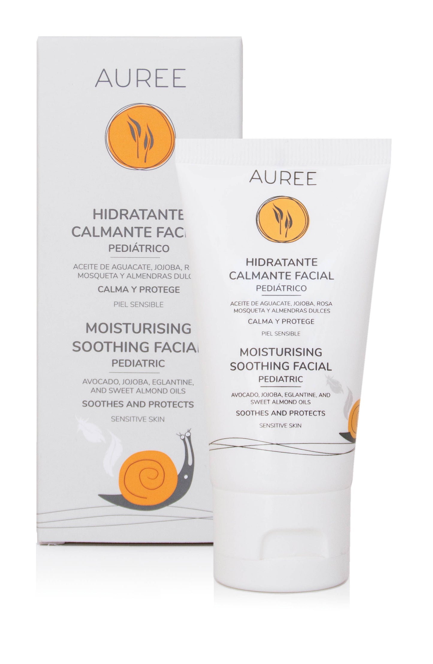HIDRATANTE CALMANTE FACIAL PEDIÁTRICO AUREE 50ml