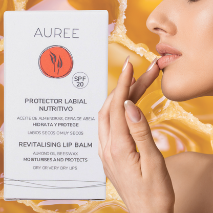 PROTECTOR LABIAL NUTRITIVO SPF20 AUREE 2 unidades