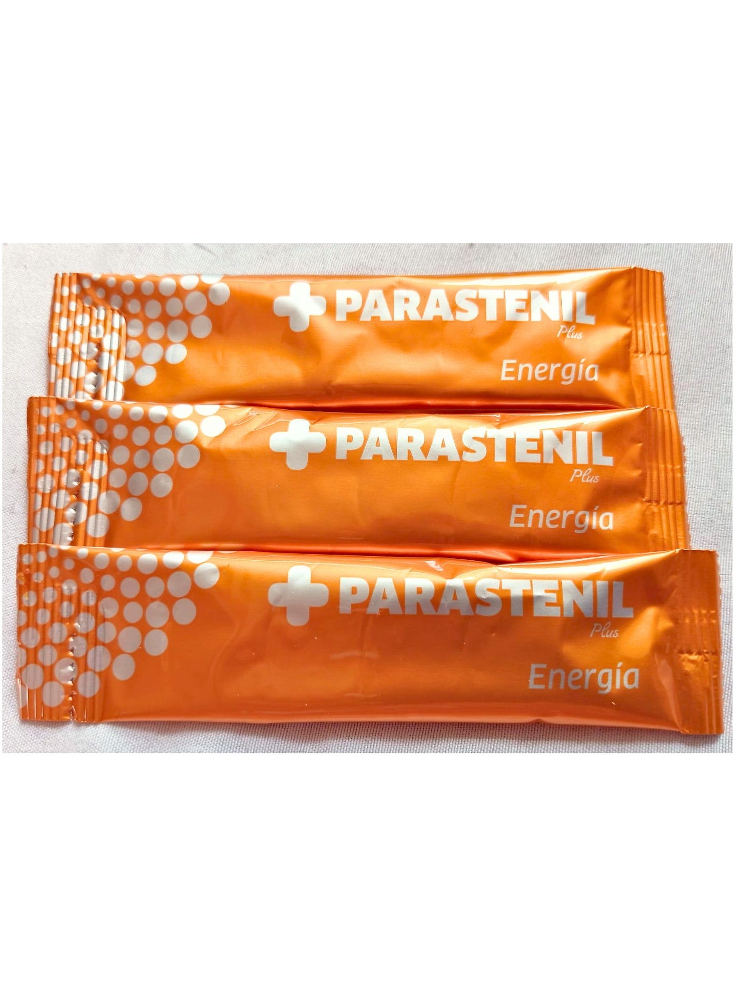 COMPLEMENTO ALIMENTICIO MÁS ENERGIA Y RENDIMIENTO PARASTENIL PLUS EN FORMATO STICK VENTA ONLINE EN https://parafarmaciashop.com/