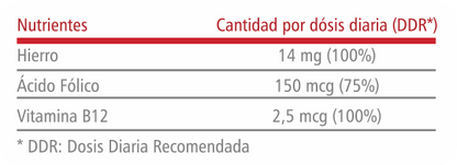 SALUDBOX FERRUM 30 Comp. Efecto flash Desleibles