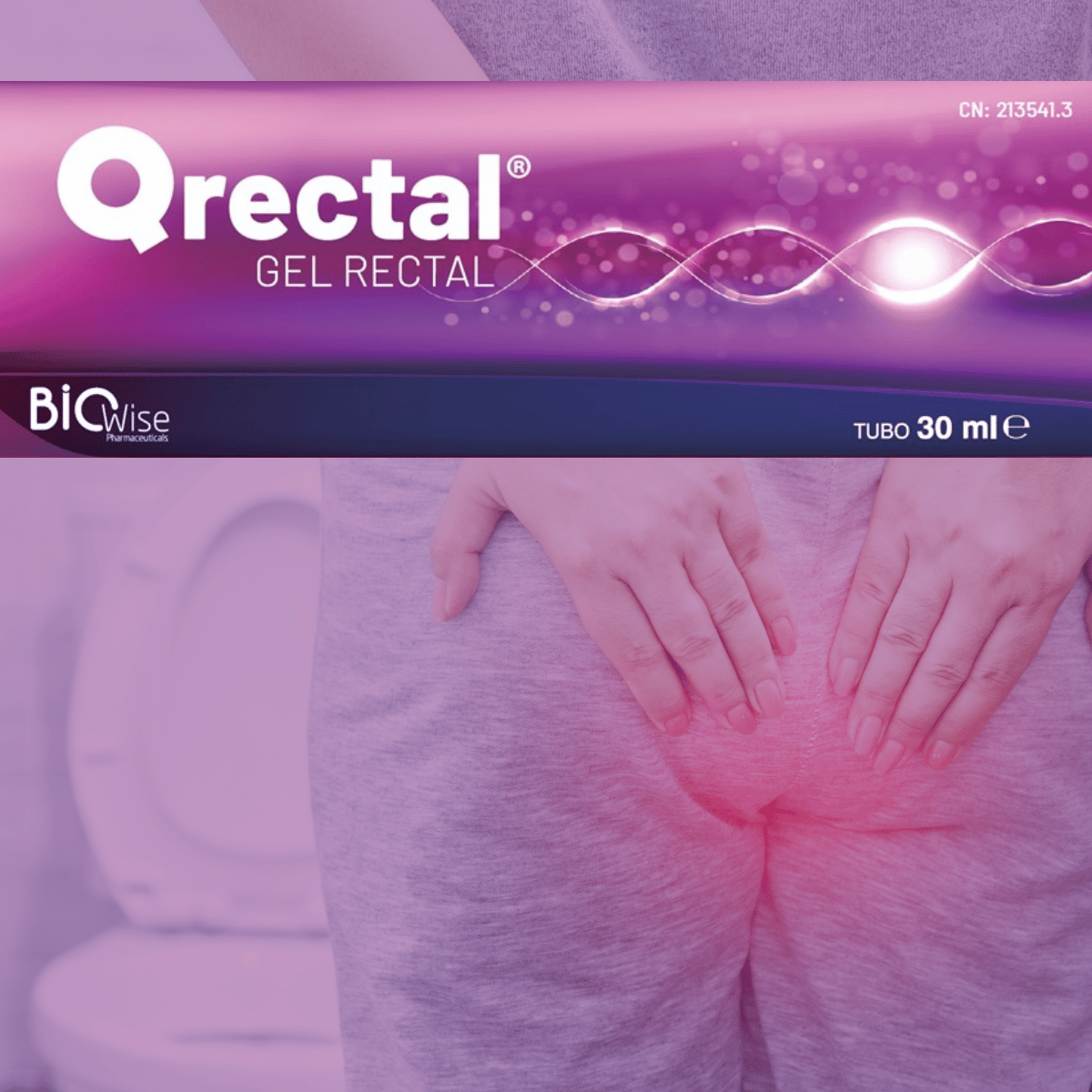 GEL ANTIHEMORROIDAL QRECTAL DE LABORATORIOS BIOWISE ALIVIO DEL PICOR Y LA INFLAMACIÓN
COMPRA ONLINE EN 
WWW.PARAFARMACIASHOP.COM
