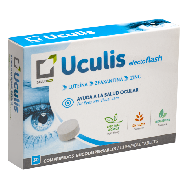 SALUDBOX UCULIS 30 Comp. Efecto flash Desleibles