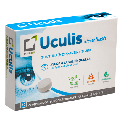 SALUDBOX UCULIS 30 Comp. Efecto flash Desleibles