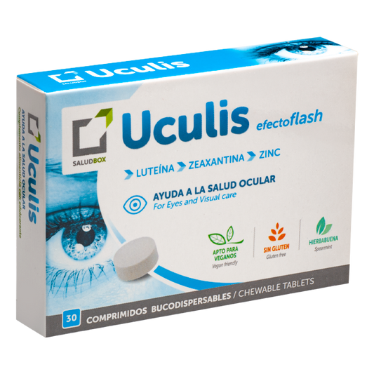 SALUDBOX UCULIS 30 Comp. Efecto flash Desleibles