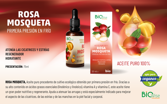 ROSA MOSQUETA ACEITE PURO 20ml